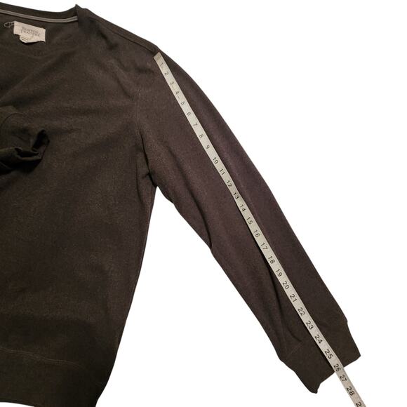 Boston Traders Pullover Sweater, dark gray, sz XL Ultra Soft Crewneck - Picture 5 of 9